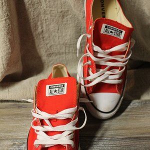 Red Chuck Taylor's Converse Size 11.5 Women's